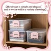 12 PCS Basket Labels Clip On, Removable Clip on Labels