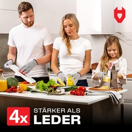 NoCry Cut Resistant Gloves - High Performance Level 5 Protection, Food Safe