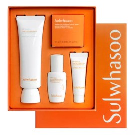 Sulwhasoo 설화수 상백 톤업선크림 50ml 기획 세트 SPF50+ / PA++++ 25년 5월 최신 Sulwhasoo Sangbaek Tone-Up Sunscreen 50ml Special Set SPF50+ / PA++++ Latest May 2025