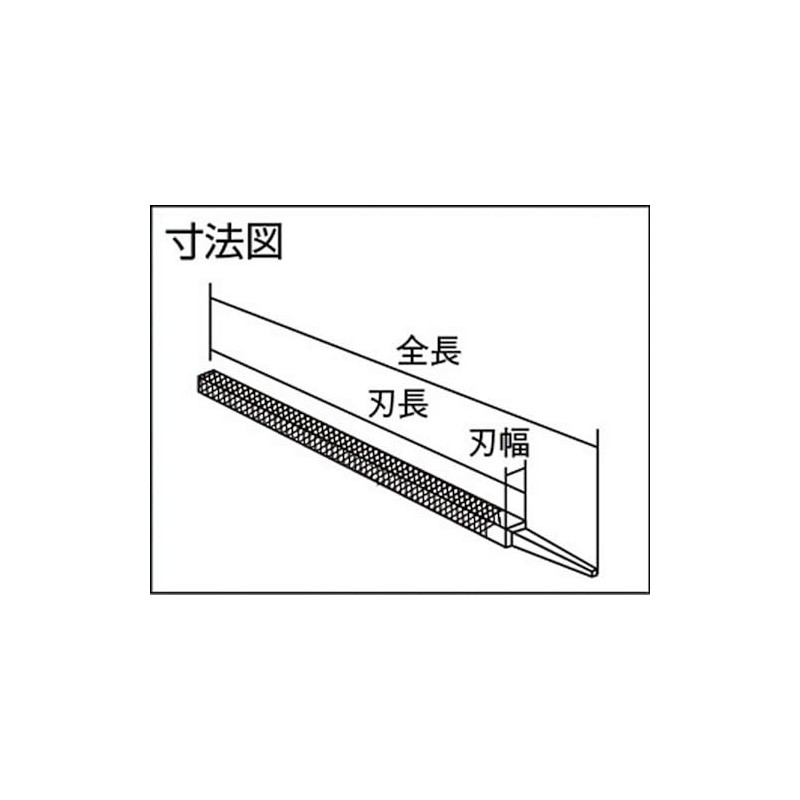 TRUSCO THI File for Ironwork