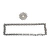 16T 17mm Gear Chain Drive Set High Performance Sprocket Chain