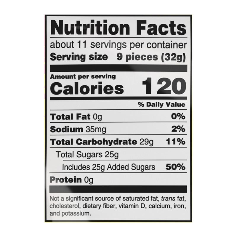 SOUR PATCH KIDS Watermelon Soft & Chewy Candy, Share Size,