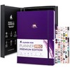 Clever Fox Planner Pro Premium – Luxurious Weekly & Monthly