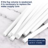 uxcell 48pcs Humidifier Cotton Stick, 8 x 150mm Refill Sticks