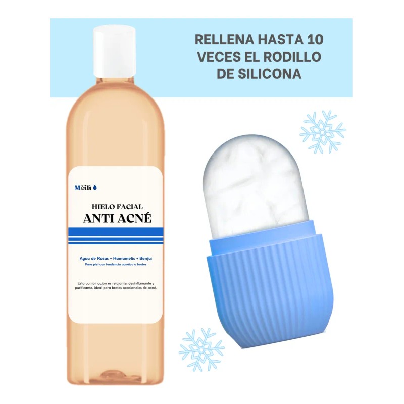 Kit Hielos Faciales Antiacné Anti-imperfeccion Hieloterapia