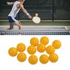 12PCS 74mm 40 Holes Pickleballs PE Plastic High Elasticity Pickleball