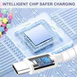 Beaded Phone Charger,Beaded Charging Cable Cute Colorful Beads Suitable for Girls and Kids High Speed Fast Charging Cable Suitable for Apple and Android Type-C (Colorful Starse)