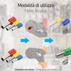 Set of 1200 terminals, end caps for crimping, terminals in
