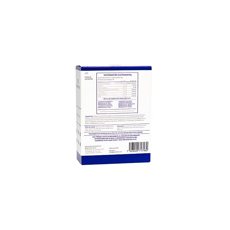 PROBIOTIX | 30 Billones de Probióticos | 10 Cepas |