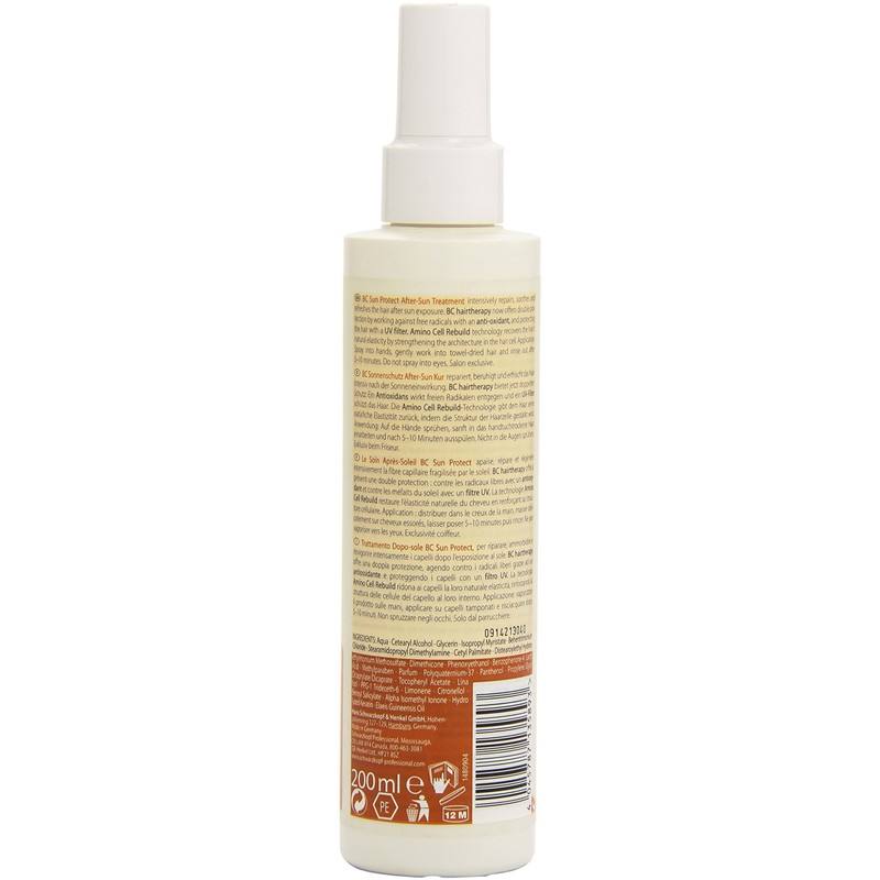 Schwarzkopf Bonacure Sun Protect After-Sun Treatment 200ml