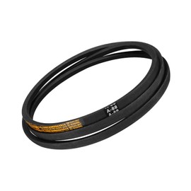 Kozelo A88 V-Belts - [88" Pitch Length x 8mm Thickness x 13mm Width] A-Section Industrial Drive Belt for Power Transmission Use, Rubber, Black, 40 Degree