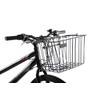 Wire Bike Basket Mesh Shopping Bicycle Front Handle Shopper Black