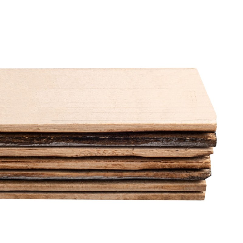 Holydecot Nail Up Paneling Wood Wall Panels, Real Solid Planks