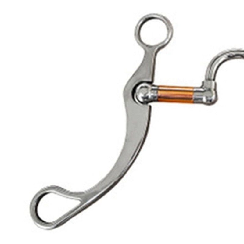 Daiilg Stainless Steel Snaffle Bit Horse Bits Western Snaffle Bits