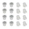 UUYYEO 25 Pcs Metal Candle Cups Holders Candlestick Liners Inserts