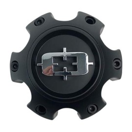 Vision Wheels C415SB-6V Satin Black Wheel Center Cap C415-EC