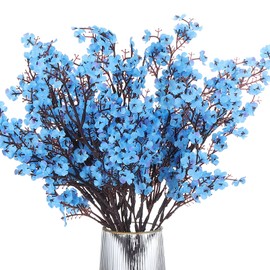 PATIKIL Artificial Flowers, 6pcs European Fake Flowers DIY Bouquet Fake Floral for Home Garden Kitchen Decor Wedding Party Decoration White