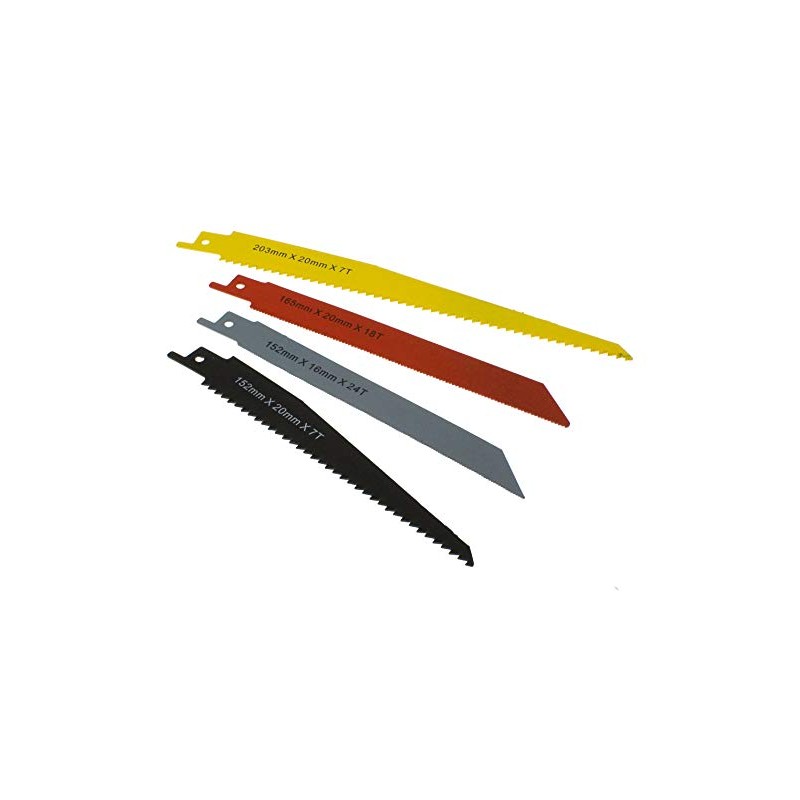 toolzone PA074 Reciprocating Saw Blades - Multi-Colour (10-Piece)