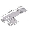 Stainless Steel Padlock Hasp, Tiberham Heavy Duty Hasp and Staple