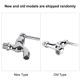Water Faucet, Single Cold Water Tap for Kitchen, Laundry, Washing Machine, G1/2 Thread(#2)
