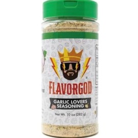 Garlic Lovers Seasoning Mix - 10oz (Pack of 2) - Premium All Natural & Healthy Flavor Spice God Blend