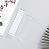 Bustine Trasparente Autoadesivi Lungo 300 Pezzi 5x25cm Sacchetti di Plastica