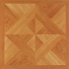 NEXUS Classic Light Oak Diamond Parquet 12 Inch x 12 Inch Self Adhesive Vinyl Floor Tile #202