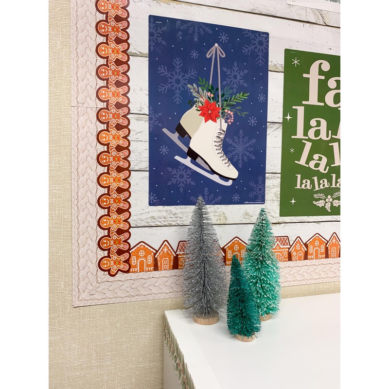 Teacher Created Resources Gingerbread Cookies Die-Cut Border Trim