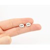 Handmade Dope Speech Bubble Stud Earrings