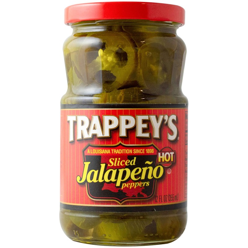 Trappey's Sliced Jalapeno Peppers | 12 Fl Oz | Pack