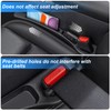 Daryunk 2pcs General Car Seat Gap Filler with Phone Holder,