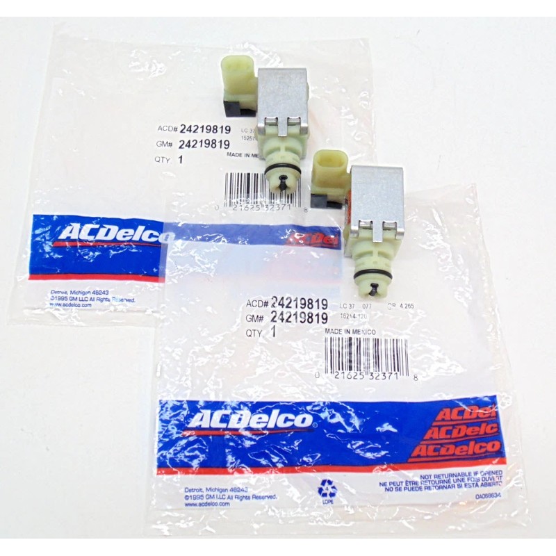 AC Delco 4T65E Transmission 1-2 & 3-4 Shift Solenoid Set