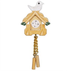 Odoria 1/12 Scale Miniature Cuckoo Clock Dollhouse Accessories