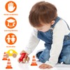STOBOK Miniature Traffic Cones Toys 10PCS Min Road Cone Roadblock