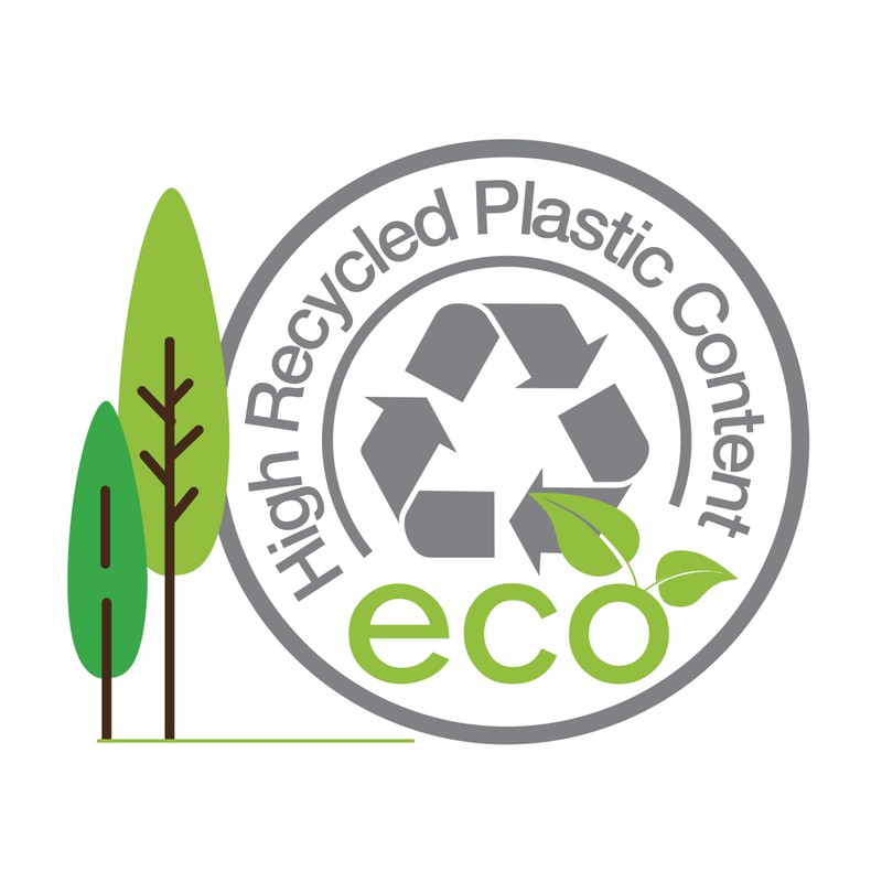 Rapesco 1056 ECO Beluga Heftzange, 20 Blatt Kapazität, Grau