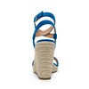 DREAM PAIRS Alpargatas de punta abierta para mujer, elegantes sandalias