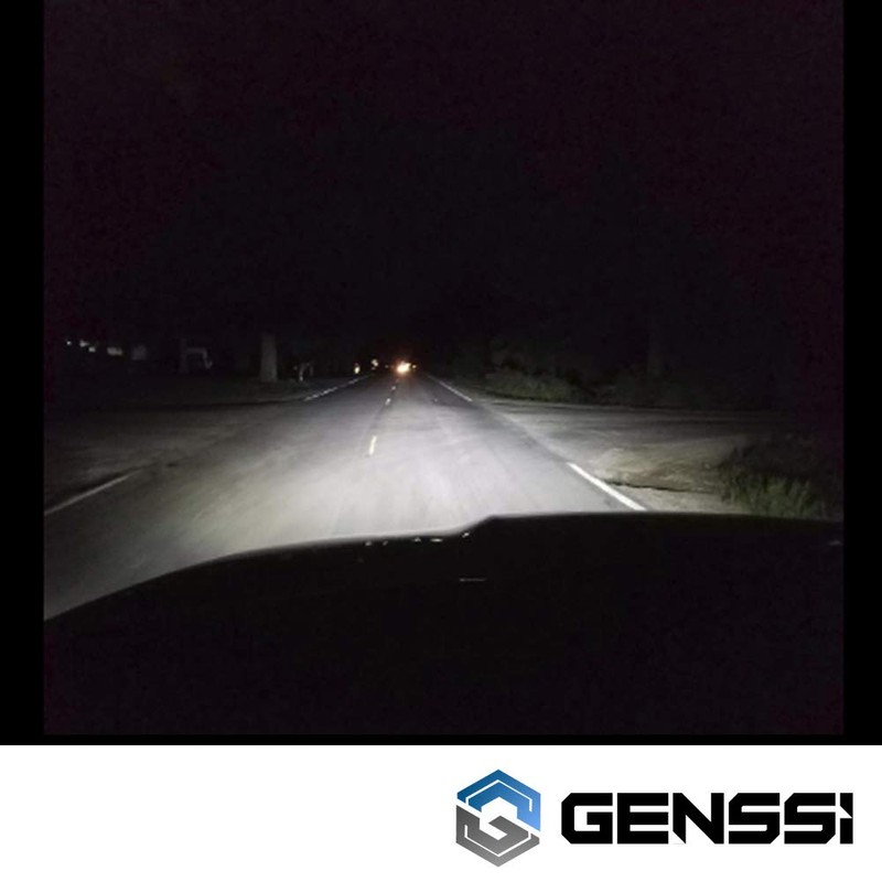 Genssi LED Bulb Halogen Upgrade for High Beam Compatible with
