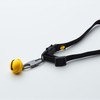 zelin Anti Theft Zipper Clips Double Opening, 4Pcs Zinc Alloy