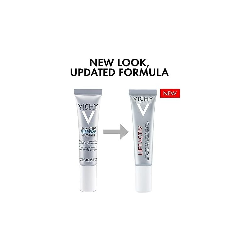 Vichy Liftactiv Crema Contorno Ojos Anti-Edad, Efecto Lifting 360°, 15
