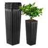 HANABASS 50Pcs 12 Inch Deep Tree Pots Flower Seedling Tall