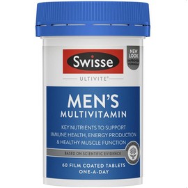 Swisse Men's Ultivite Multivitamin 60 Tablets