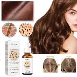 Rice Water, Rice Water Hair Serum - Fermented Rice Water Is Rich In Vitamins B1 & B2, Rice Water for Hair Thicking, Moisturizing, Nourishing Hair (2pcs)