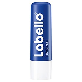 LABELLO Bálsamo labial Classic (4.8 g) protector labial con Vitamina E libre de aceites minerales 24 horas de humectación