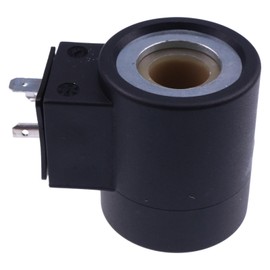 ZTUOAUMA 12V 5/8" Hole Solenoid Valve Coil 6356012 3-Prong DIN Connector Compatible with HydraForce Stems 10 12 16 38 58 Series