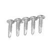 200PCS Round Head Drill Screws 304 Stainless Steel Self Drilling