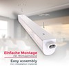 B.K.Licht - LED Strip with On/Off Switch, Neutral White Light