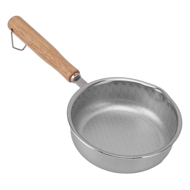 Stainless Steel Frying Pans Honeycomb Non Stick Stainless Steel Omelette