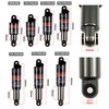 CNCLOL Mountain Bike Rear Shock 190x1000mm,Bicycle Shock Absorber- Hydraulic Rear