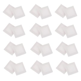 VILLCASE Pack of 24 Small Canvases, 5 x 5 cm Mini Canvas, White Canvases for Painting, Art Canvas Boards for Painting, Canvases on Stretcher Frame for Arts and Crafts
