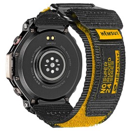 Torbollo Watch Band Compatible with T-Rex 3, Rugged Nylon Watch Strap Durable Replacement Strap for T-Rex 3 Wristbands for Men